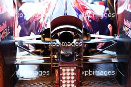 The new Scuderia Toro Rosso STR9 is unveiled - rear wing and exhaust detail. 27.01.2014. Formula One Testing, Preparations, Jerez, Spain.