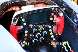 Scuderia Toro Rosso STR9 steering wheel. 27.01.2014. Formula One Testing, Preparations, Jerez, Spain.