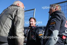 Dietrich Mateschitz (AUT), Owner of Red Bull  and Christian Horner (GBR), Red Bull Racing, Sporting Director  30.01.2014. Formula One Testing, Day Three, Jerez, Spain.