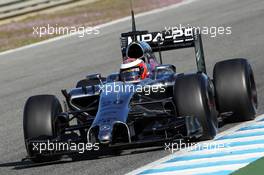 Kevin Magnussen (DEN) McLaren MP4-29. 30.01.2014. Formula One Testing, Day Three, Jerez, Spain.