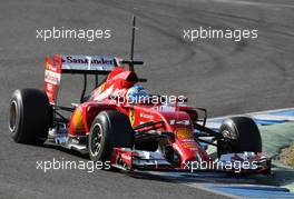 Fernando Alonso (ESP), Scuderia Ferrari  30.01.2014. Formula One Testing, Day Three, Jerez, Spain.