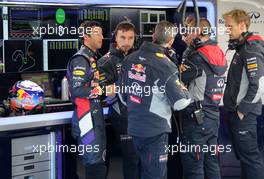 Daniel Ricciardo (AUS), Red Bull Racing  30.01.2014. Formula One Testing, Day Three, Jerez, Spain.
