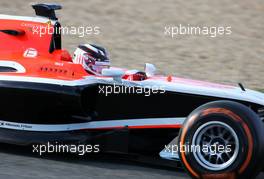 Max Chilton (GBR), Marussia F1 Team  30.01.2014. Formula One Testing, Day Three, Jerez, Spain.