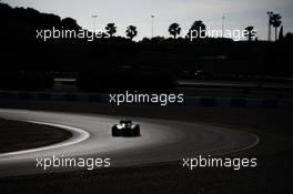 Scenic low light action. 30.01.2014. Formula One Testing, Day Three, Jerez, Spain.