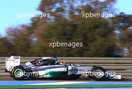 Lewis Hamilton (GBR), Mercedes AMG F1 Team  30.01.2014. Formula One Testing, Day Three, Jerez, Spain.