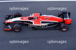 Max Chilton (GBR) Marussia F1 Team MR03. 30.01.2014. Formula One Testing, Day Three, Jerez, Spain.