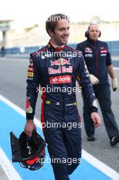 Jean-Eric Vergne (FRA) Scuderia Toro Rosso. 30.01.2014. Formula One Testing, Day Three, Jerez, Spain.