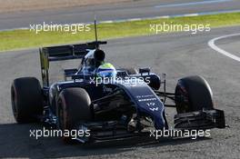 Felipe Massa (BRA) Williams FW36. 30.01.2014. Formula One Testing, Day Three, Jerez, Spain.