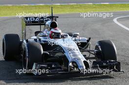 Kevin Magnussen (DEN) McLaren MP4-29. 30.01.2014. Formula One Testing, Day Three, Jerez, Spain.