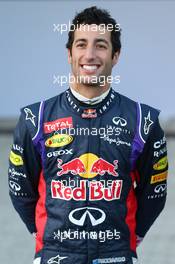 Daniel Ricciardo (AUS) Red Bull Racing at the unveiling of the new Red Bull Racing RB10. 28.01.2014. Formula One Testing, Day One, Jerez, Spain.