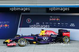 The new Red Bull Racing RB10 is unveiled. 28.01.2014. Formula One Testing, Day One, Jerez, Spain.