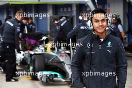 Jazeman Jaafar (MAL) Mercedes AMG F1. 28.01.2014. Formula One Testing, Day One, Jerez, Spain.