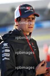 Esteban Gutierrez (MEX) Sauber. 28.01.2014. Formula One Testing, Day One, Jerez, Spain.