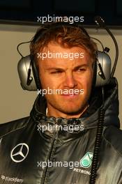 Nico Rosberg (GER) Mercedes AMG F1. 28.01.2014. Formula One Testing, Day One, Jerez, Spain.