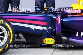 Red Bull Racing RB10 chassis detail. 28.01.2014. Formula One Testing, Day One, Jerez, Spain.