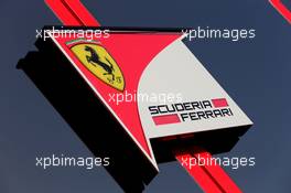 Scuderia Ferrari logo 27.01.2014. Formula One Testing, Preparations, Jerez, Spain.