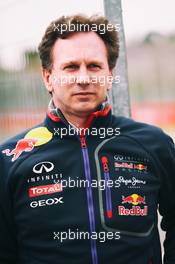 Christian Horner (GBR) Red Bull Racing Team Principal. 28.01.2014. Formula One Testing, Day One, Jerez, Spain.