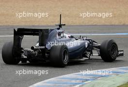 Valtteri Bottas (FIN), Williams F1 Team  28.01.2014. Formula One Testing, Day One, Jerez, Spain.