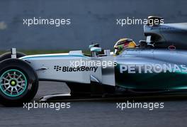 Lewis Hamilton (GBR), Mercedes AMG F1 Team  28.01.2014. Formula One Testing, Day One, Jerez, Spain.