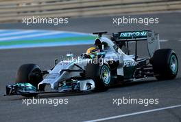 Lewis Hamilton (GBR), Mercedes AMG F1 Team  28.01.2014. Formula One Testing, Day One, Jerez, Spain.