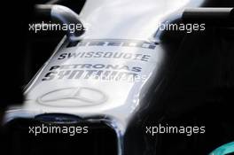 Mercedes AMG F1 W05 nosecone. 29.01.2014. Formula One Testing, Day Two, Jerez, Spain.