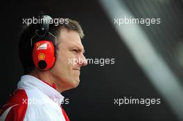 James Allison (GBR) Ferrari Chassis Technical Director. 29.01.2014. Formula One Testing, Day Two, Jerez, Spain.