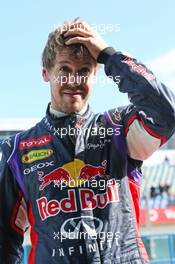 Sebastian Vettel (GER) Red Bull Racing. 29.01.2014. Formula One Testing, Day Two, Jerez, Spain.