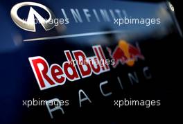Red Bull Racing logo 29.01.2014. Formula One Testing, Day Two, Jerez, Spain.