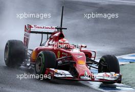 Kimi Raikkonen (FIN), Scuderia Ferrari  29.01.2014. Formula One Testing, Day Two, Jerez, Spain.