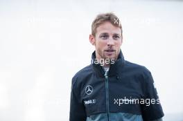 Jenson Button (GBR) McLaren. 29.01.2014. Formula One Testing, Day Two, Jerez, Spain.