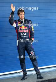 Sebastian Vettel (GER), Red Bull Racing  29.01.2014. Formula One Testing, Day Two, Jerez, Spain.