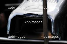 Mercedes AMG F1 W05 nosecone. 29.01.2014. Formula One Testing, Day Two, Jerez, Spain.