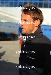Jenson Button (GBR), McLaren F1 Team  29.01.2014. Formula One Testing, Day Two, Jerez, Spain.