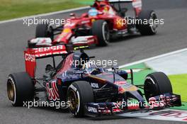 Daniil Kvyat (RUS) Scuderia Toro Rosso STR9. 03.10.2014. Formula 1 World Championship, Rd 15, Japanese Grand Prix, Suzuka, Japan, Practice Day.