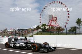 Kevin Magnussen (DEN) McLaren MP4-29. 03.10.2014. Formula 1 World Championship, Rd 15, Japanese Grand Prix, Suzuka, Japan, Practice Day.