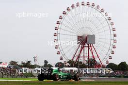 Roberto Merhi (ESP) Caterham CT05 Test Driver. 03.10.2014. Formula 1 World Championship, Rd 15, Japanese Grand Prix, Suzuka, Japan, Practice Day.