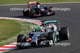 Lewis Hamilton (GBR), Mercedes AMG F1 Team  03.10.2014. Formula 1 World Championship, Rd 15, Japanese Grand Prix, Suzuka, Japan, Practice Day.