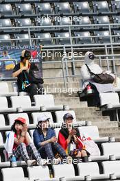 Fans and banners. 03.10.2014. Formula 1 World Championship, Rd 15, Japanese Grand Prix, Suzuka, Japan, Practice Day.
