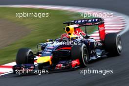 Sebastian Vettel (GER), Red Bull Racing  03.10.2014. Formula 1 World Championship, Rd 15, Japanese Grand Prix, Suzuka, Japan, Practice Day.