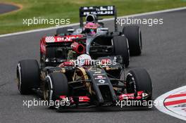 Romain Grosjean (FRA) Lotus F1 E22. 03.10.2014. Formula 1 World Championship, Rd 15, Japanese Grand Prix, Suzuka, Japan, Practice Day.