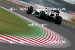 Lewis Hamilton (GBR), Mercedes AMG F1 Team  03.10.2014. Formula 1 World Championship, Rd 15, Japanese Grand Prix, Suzuka, Japan, Practice Day.