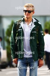 Marcus Ericsson (SWE) Caterham. 03.10.2014. Formula 1 World Championship, Rd 15, Japanese Grand Prix, Suzuka, Japan, Practice Day.