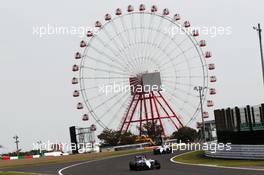 Felipe Massa (BRA) Williams FW36 leads team mate Valtteri Bottas (FIN) Williams FW36. 03.10.2014. Formula 1 World Championship, Rd 15, Japanese Grand Prix, Suzuka, Japan, Practice Day.