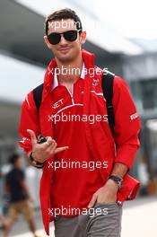 Alexander Rossi (USA) Marussia F1 Team Reserve Driver. 03.10.2014. Formula 1 World Championship, Rd 15, Japanese Grand Prix, Suzuka, Japan, Practice Day.