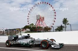 Lewis Hamilton (GBR) Mercedes AMG F1 W05. 03.10.2014. Formula 1 World Championship, Rd 15, Japanese Grand Prix, Suzuka, Japan, Practice Day.