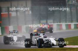 Valtteri Bottas (FIN) Williams FW36. 05.10.2014. Formula 1 World Championship, Rd 15, Japanese Grand Prix, Suzuka, Japan, Race Day.