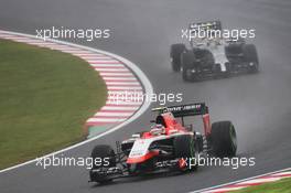 Max Chilton (GBR) Marussia F1 Team MR03. 05.10.2014. Formula 1 World Championship, Rd 15, Japanese Grand Prix, Suzuka, Japan, Race Day.