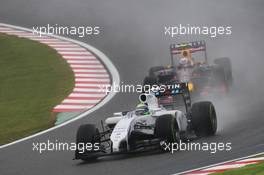 Felipe Massa (BRA) Williams FW36. 05.10.2014. Formula 1 World Championship, Rd 15, Japanese Grand Prix, Suzuka, Japan, Race Day.