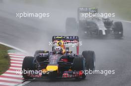 Daniel Ricciardo (AUS) Red Bull Racing RB10. 05.10.2014. Formula 1 World Championship, Rd 15, Japanese Grand Prix, Suzuka, Japan, Race Day.