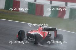 Jules Bianchi (FRA) Marussia F1 Team MR03. 05.10.2014. Formula 1 World Championship, Rd 15, Japanese Grand Prix, Suzuka, Japan, Race Day.